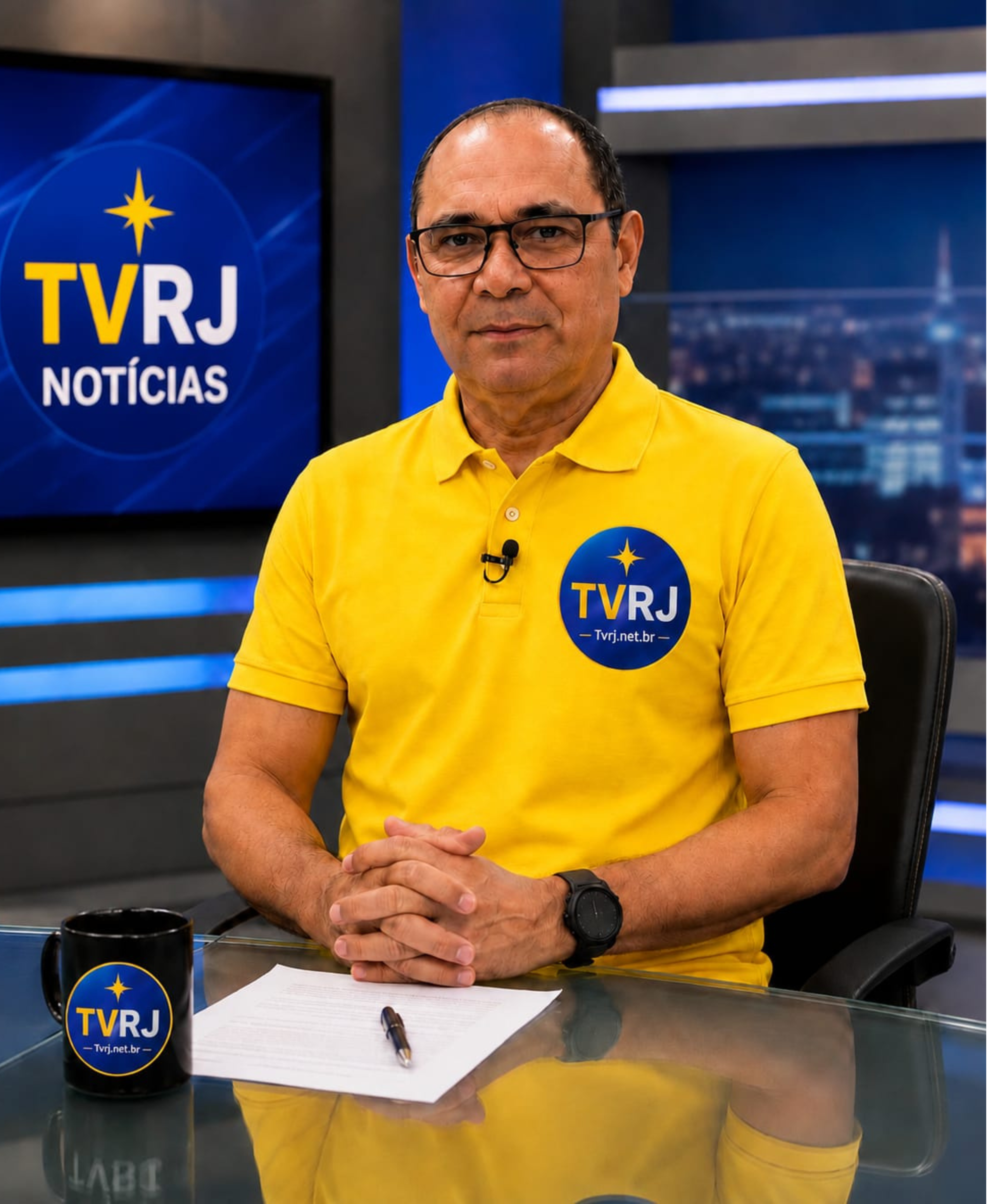 A Diretoria da TVRJ (TV Estado do Rio de Janeiro